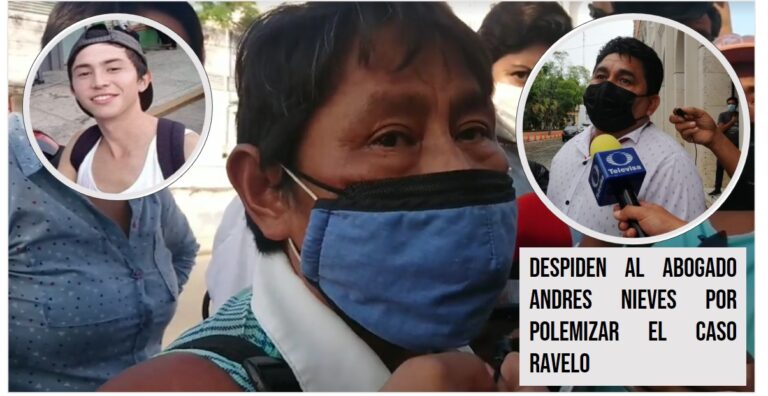 MADRE DE JOSÉ RAVELO DESPIDE A ANDRÉS NIEVES POR HABERLA UTILIZADO PARA POLITIZAR EL CASO DE SU HIJO