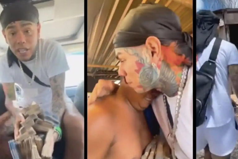 ‘Es todo tuyo paisita’; rapero 6ix9ine regala un millón de pesos a familia de Cancún en pobreza extrema
