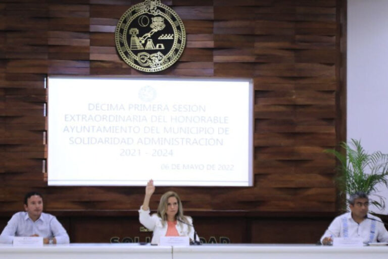 Cabildo de Solidaridad avala acuerdos para ceder 16 predios para el proyecto del Tren Maya