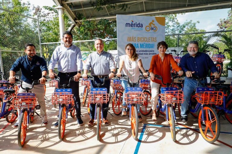 Mérida Extiende el Programa “En Bici” Gratuito hasta Febrero del 2024