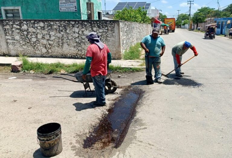 Edwin Bojórquez refuerza acciones contra inundaciones y dengue con obras pluviales y brigadas de salud en Kanasín