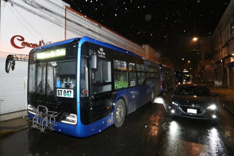 Implementan medidas especiales para mantener el transporte público operativo durante el temporal en Yucatán