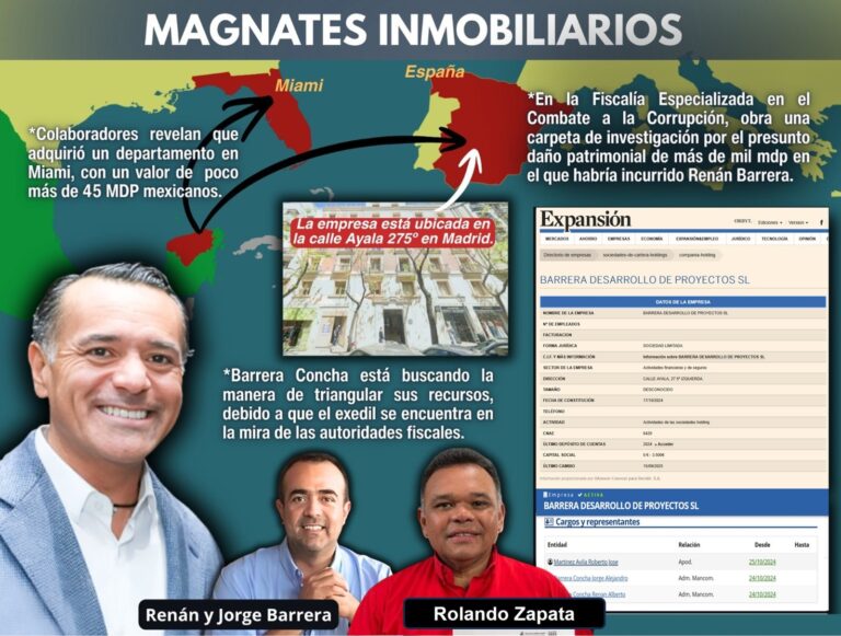 RENÁN BARRERA TRIANGULA RECURSOS A EUROPA?