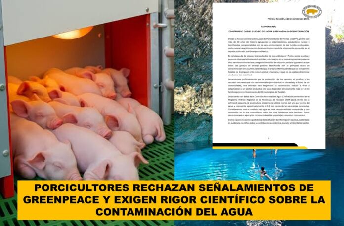 PORCICULTORES DE MERIDA GREENPEACE